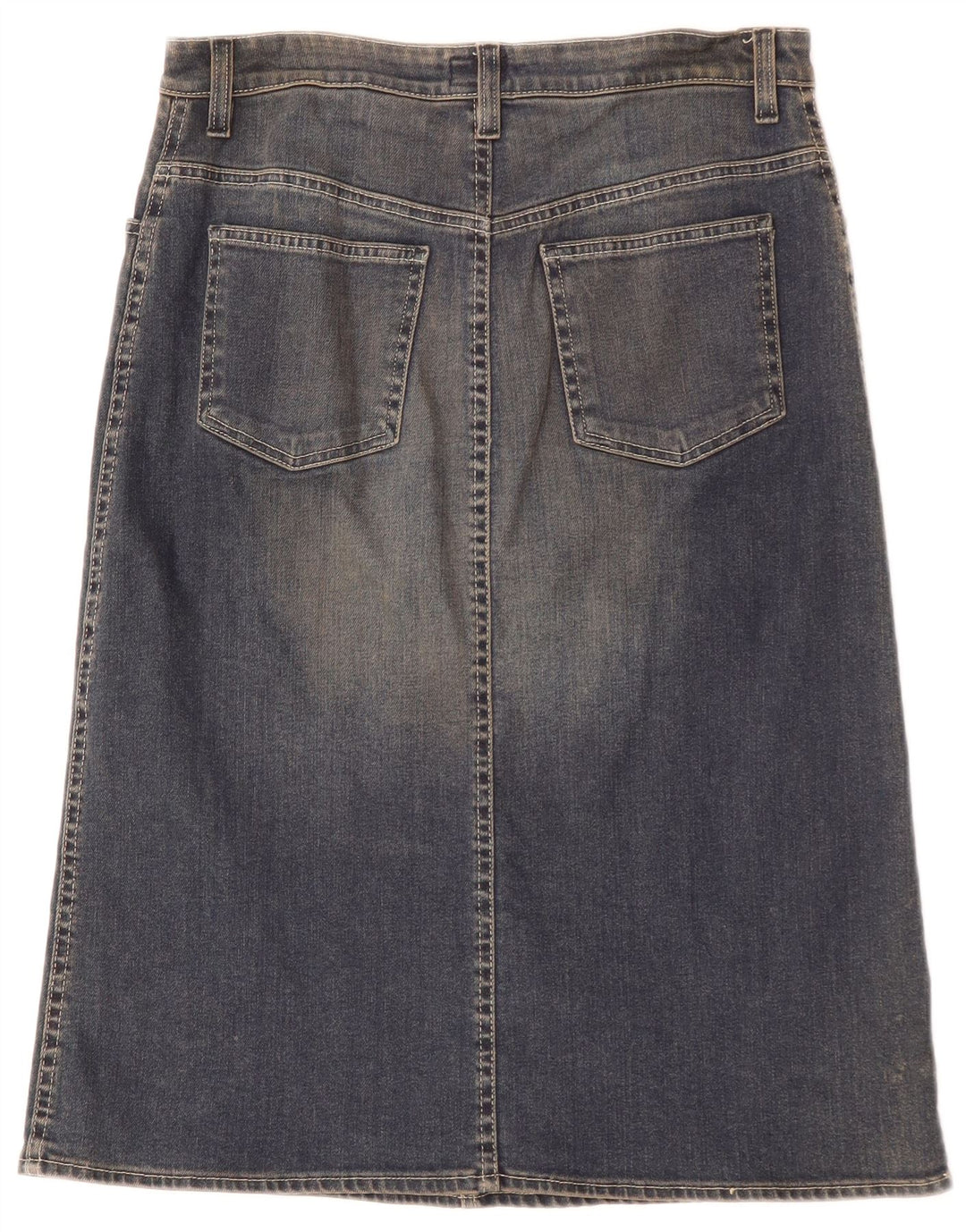 CALVIN KLEIN JEANS Womens Denim Skirt W30 Medium Navy Blue Cotton