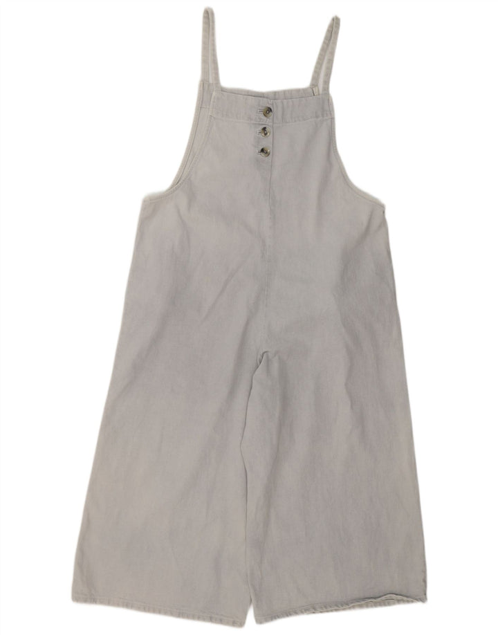 Zara Γυναικείο Τζιν Playsuit UK 16 μεγάλο μπλε βαμβακερό