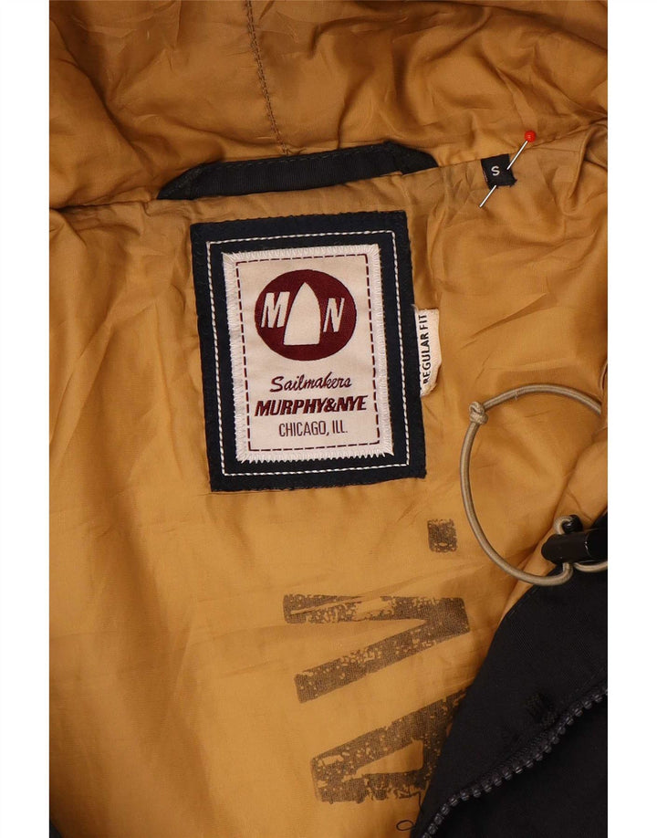 Ανδρικό παλτό Murphy & Nye Sailmakers Hooded padded UK 36 Small Black