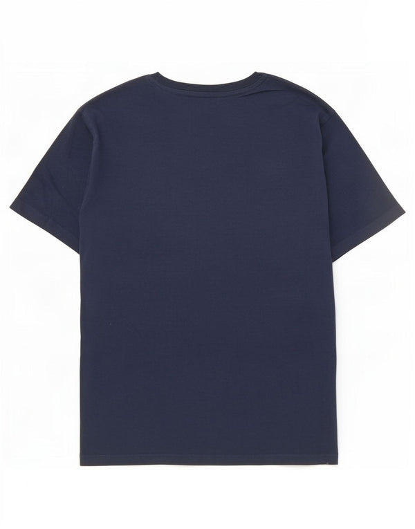Fila Ανδρικό T-Shirt Tennis γραφικό Top Small Navy Blue βαμβακερό