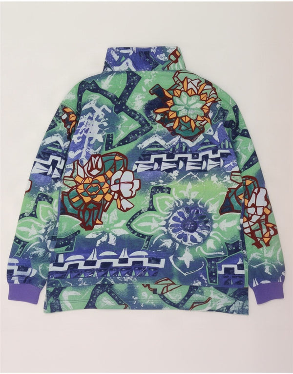 Maser M Γυναικεία φούτερ με φερμουάρ Jumper UK 16 Large πολύχρωμα Floral