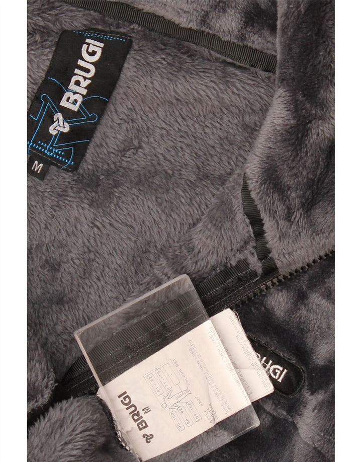 Brugi Ανδρικό Fleece Jacket UK 38 Medium Grey Polyester