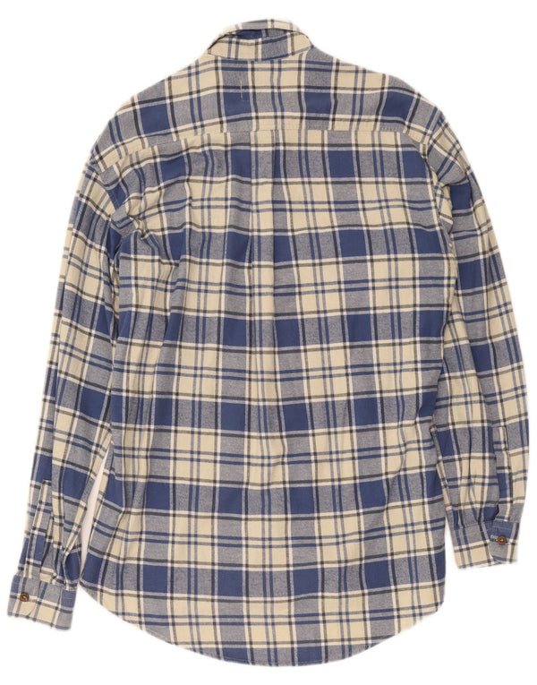 Ανδρικό φανελένιο πουκάμισο Levi's Medium Blue καρό