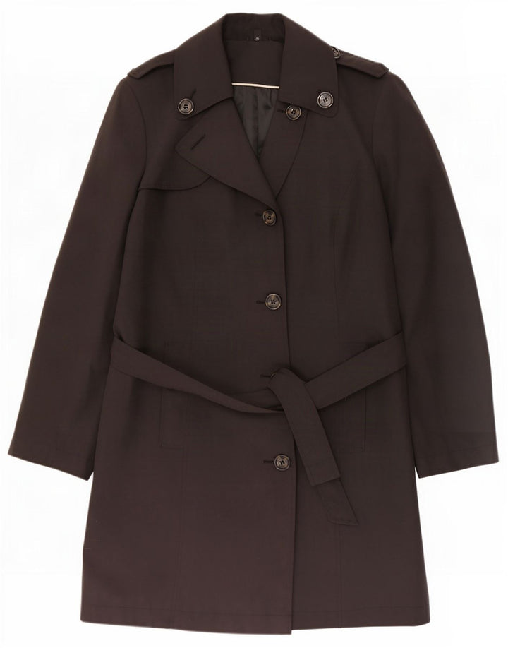 Marks & Spencer Γυναικεία καμπαρντίνα UK 22 3XL Μαύρος Πολυεστέρας