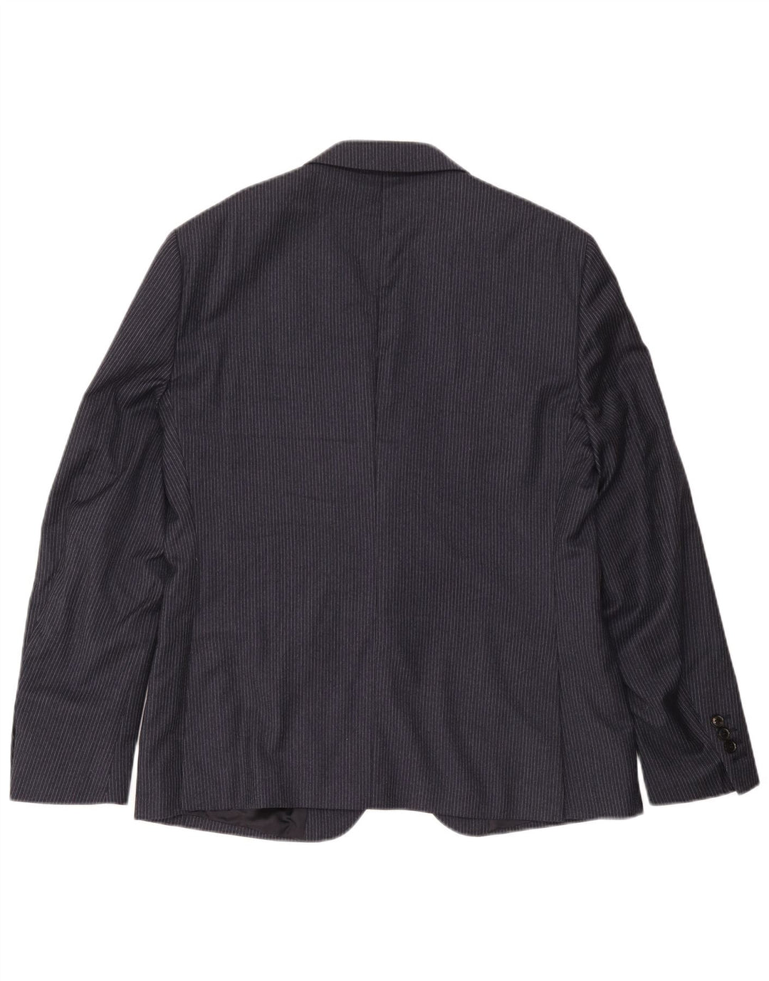 Reiss Ανδρικό σακάκι με 2 κουμπιά UK 40 Μαλλί με ρίγες σε μπλε ναυτικό