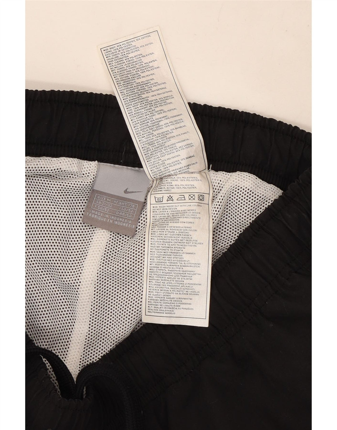 Ανδρική αθλητική φόρμα Nike, μεσαίο μαύρο πολυεστέρα