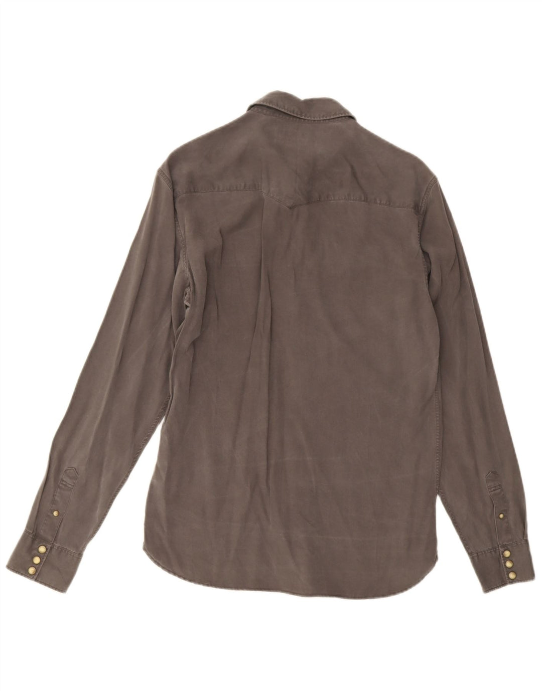 Ανδρικό πουκάμισο All Saints Small Grey Lyocell