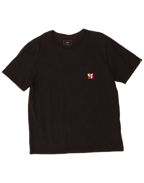 Ανδρικό T-Shirt Vans Relaxed Fit Top Μεσαίο μαύρο βαμβακερό