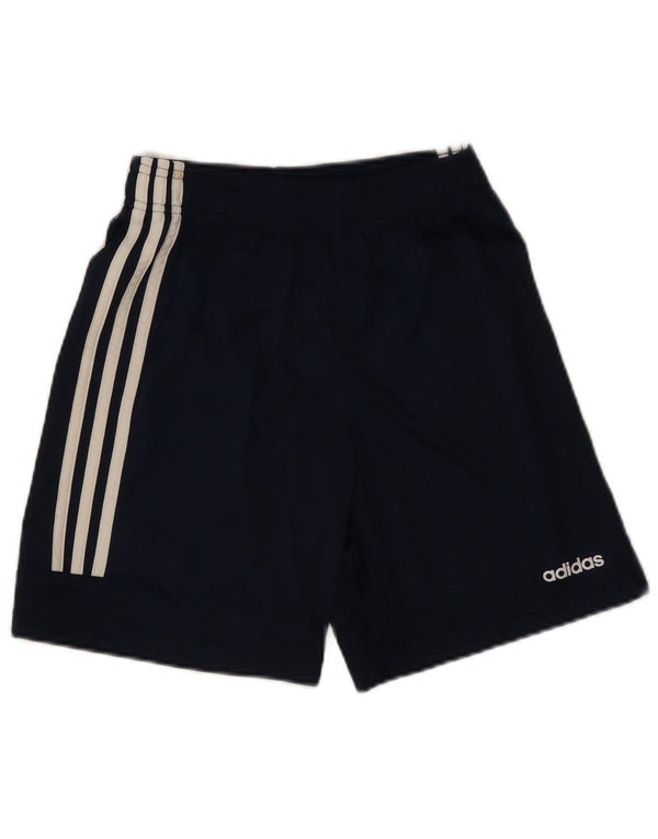 Adidas Boys Climalite Sport σορτς 13-14 ετών Navy Blue Polyester