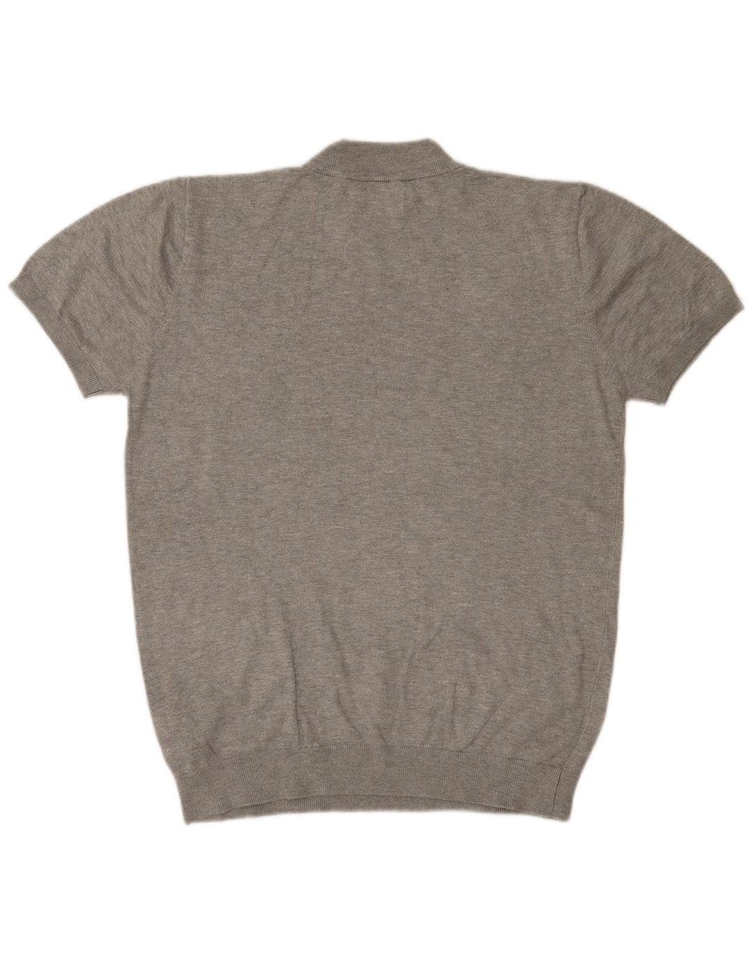 ZARA Γυναικείο πουλόβερ με κοντομάνικο λαιμό χελώνα UK 16 μεγάλο γκρι