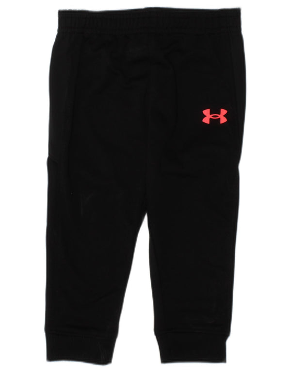 UNDER ARMOUR Baby Boys Joggers Tracksuit Trousers 9-12 Months  Black
