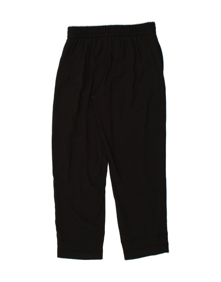 MASSIMO DUTTI Womens Pegged Suit Trousers EU 42 Large W32 L28 Black Vintage Massimo Dutti and Second-Hand Massimo Dutti from Messina Hembry 