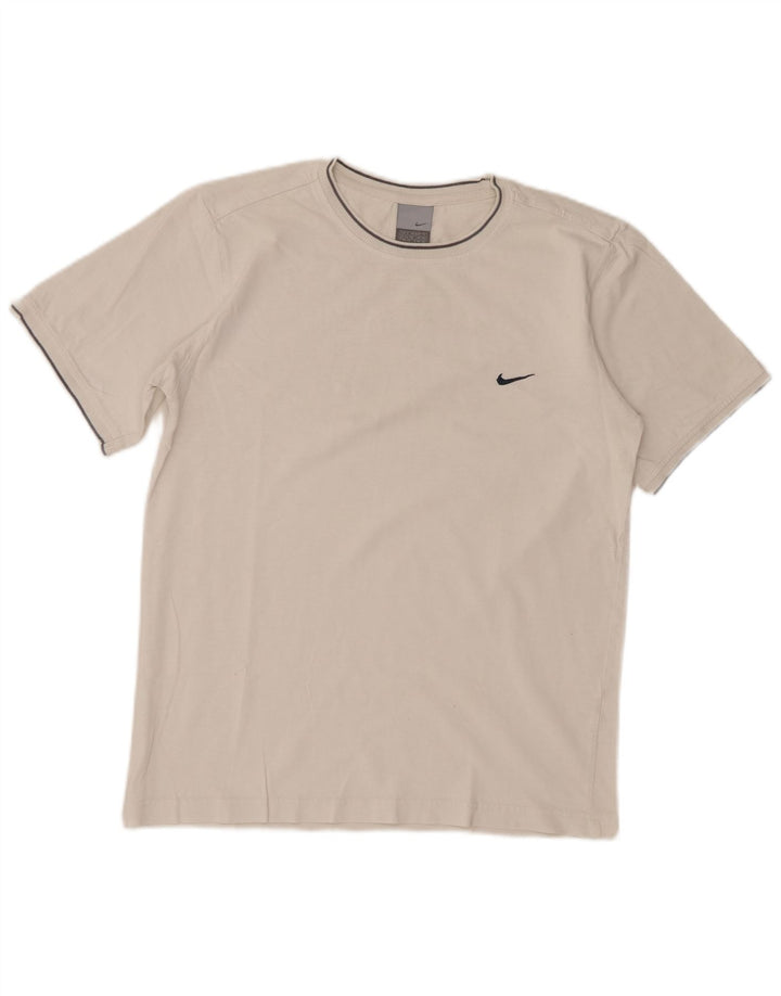 Ανδρικό T-Shirt Nike τοπ UK 36/38 Small Off White