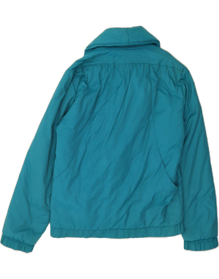ANZI BESSON Womens Padded Jacket IT 46 Large Blue Vintage Anzi Besson and Second-Hand Anzi Besson from Messina Hembry 
