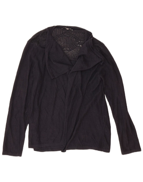 Marks & Spencer Γυναικεία ζακέτα υπερμεγέθη πουλόβερ UK 14 Large Navy Blue
