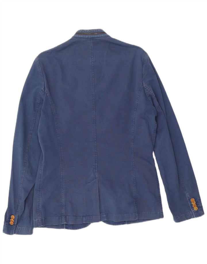 Zara Ανδρικό μπλέιζερ με 5 κουμπιά μπουφάν UK 38 Medium Navy Blue