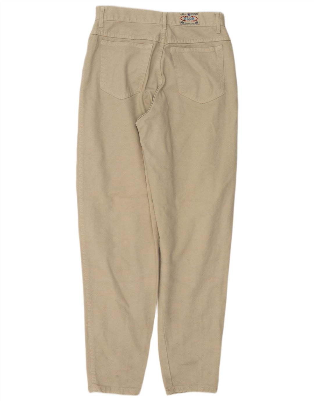 VINTAGE Γυναικείο Tapered Jeans W28 L32 Beige