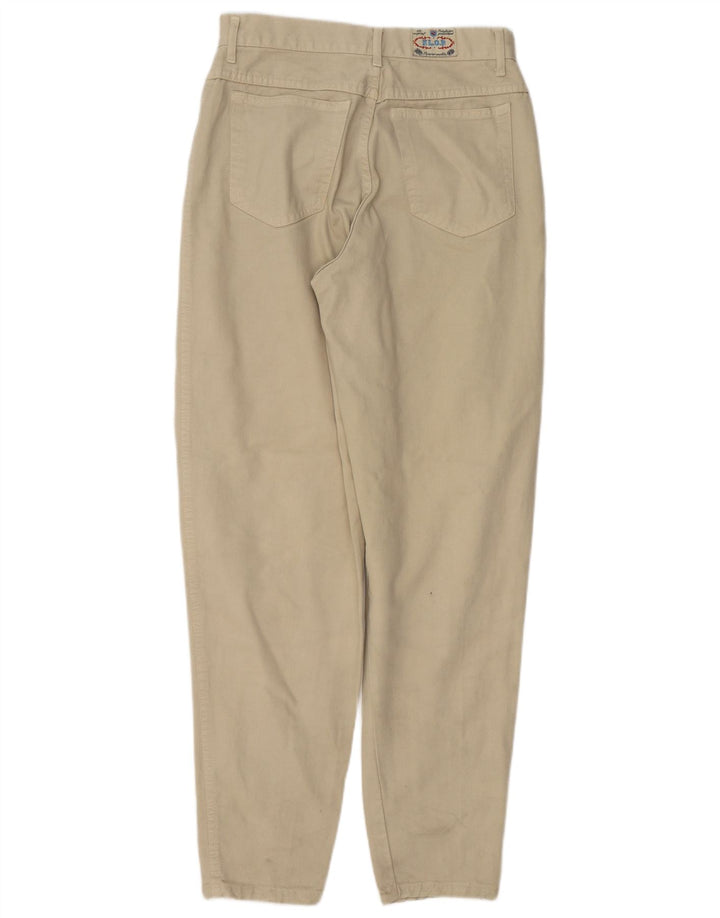 VINTAGE Γυναικείο Tapered Jeans W28 L32 Beige