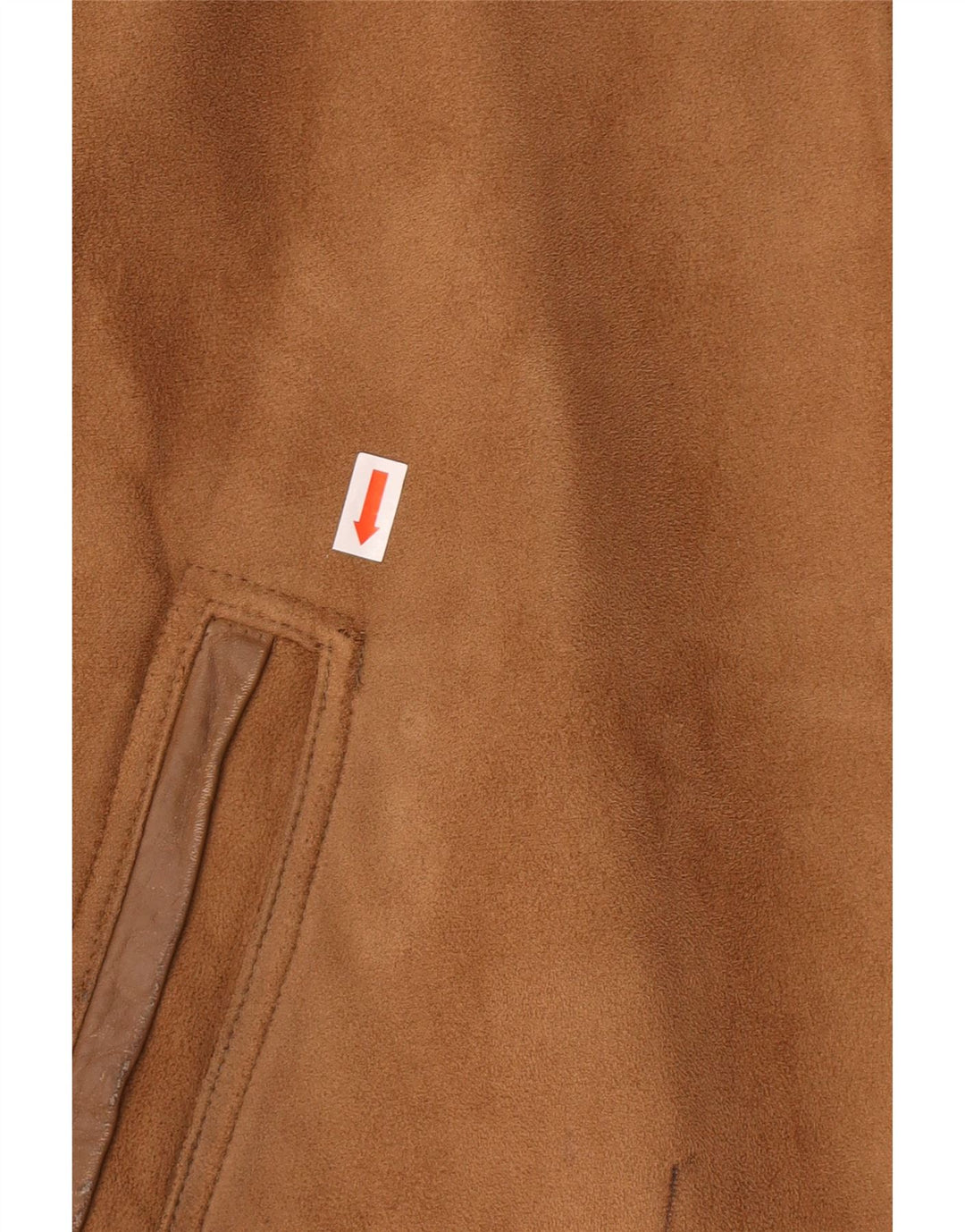 EMPORIO E.G.A Ανδρικό Suede Bomber Jacket UK 42 XL Beige