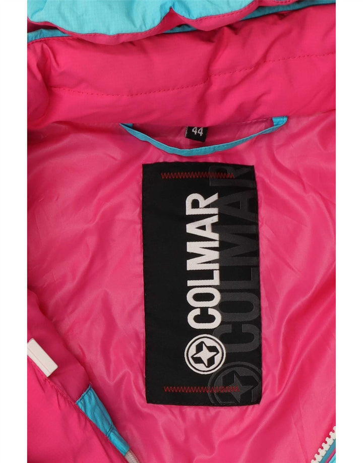 Colmar Γυναικείο μπουφάν σκι με κουκούλα IT 44 Medium Blue Colourblock
