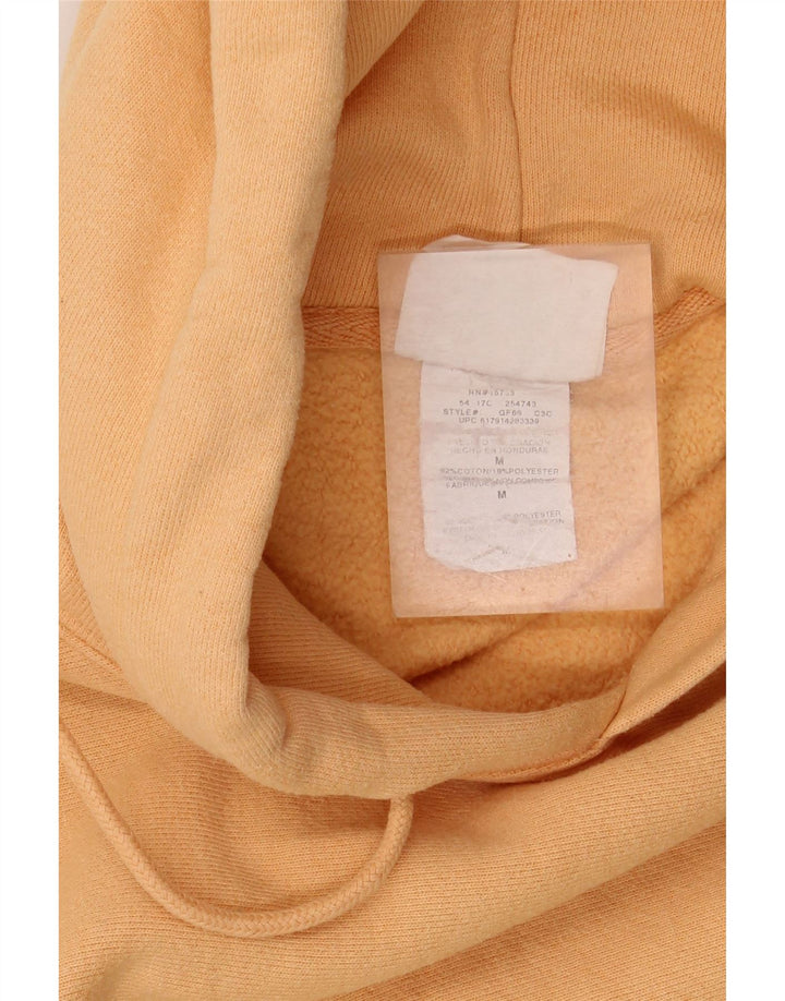 Champion Mens Hoodie Jumper Μεσαίο Μπεζ βαμβακερό
