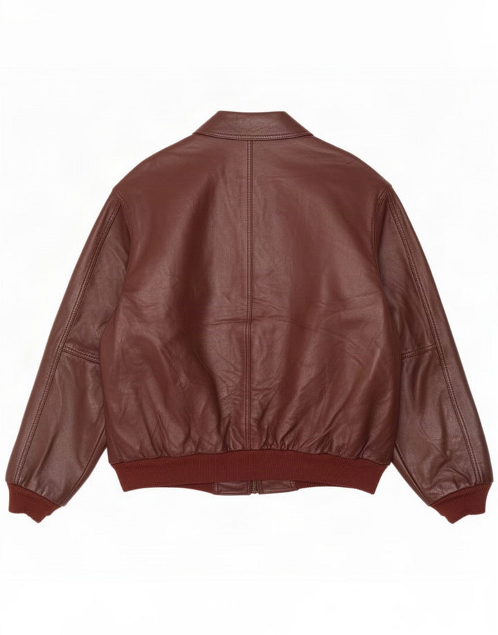 Vintage Ανδρικό Δερμάτινο Μπουφάν UK 44 2XL Brown