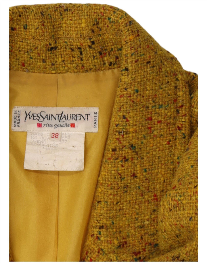 Yves Saint Laurent Γυναικείο σακάκι EU 38 Medium Yellow Flecked
