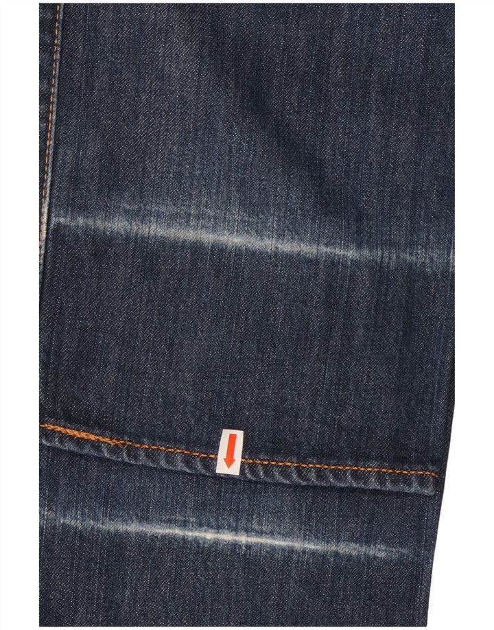 LEVI'S Ανδρικό τζιν 501 ίσιο W30 L32 Navy Blue Cotton