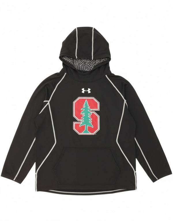 Under Armour Mens Graphic Hoodie Jumper Large Black