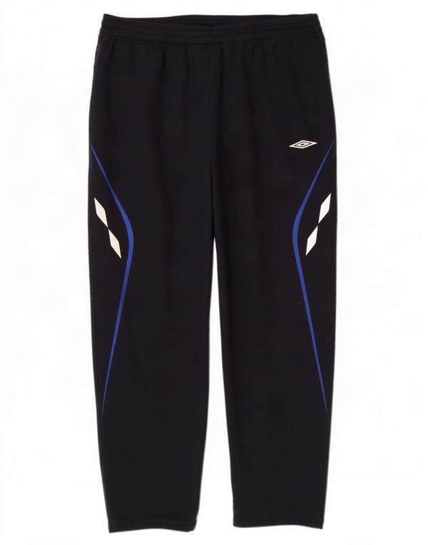 Ανδρική φόρμα Umbro Παντελόνι Joggers 2XL Navy Blue Colorblock Πολυεστέρας