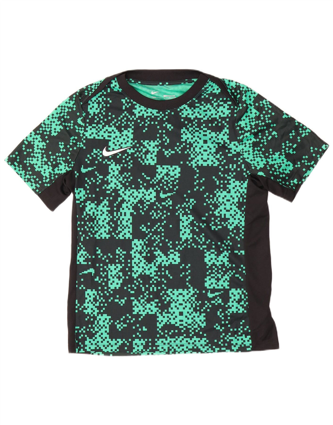 Ανδρικό μπλουζάκι Nike Dri Fit Abstract Pattern T-shirt με μεσαίο πράσινο πολυεστέρα
