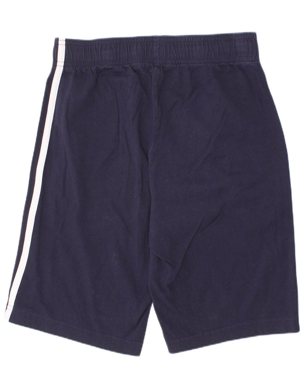 Adidas Boys Sport σορτς 11-12 ετών Navy Blue Cotton