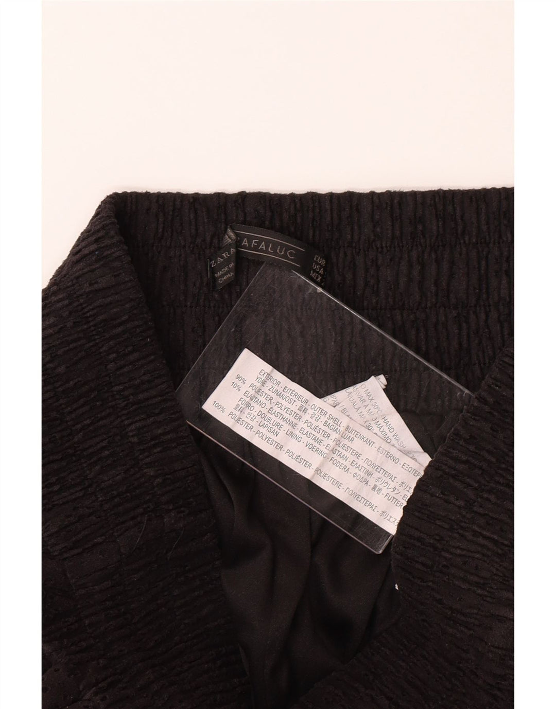 ZARA Womens Sport Shorts UK 10 Small  Black Polyester Vintage Zara and Second-Hand Zara from Messina Hembry 