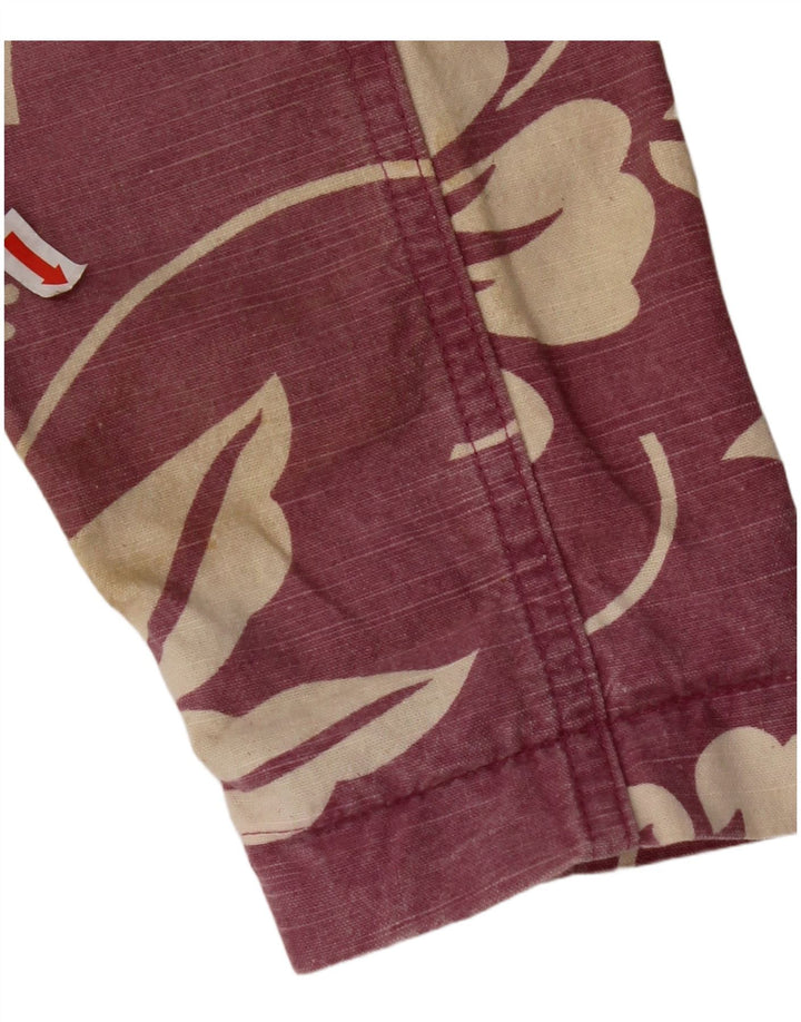 STREET ONE Γυναικείο Crop Jacket EU 36 Small Pink Floral Βαμβακερό