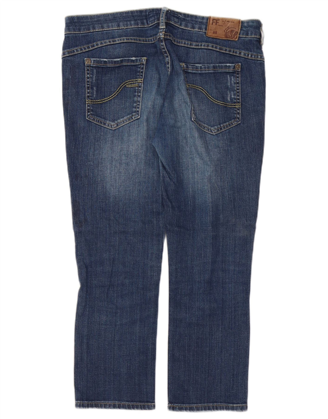 Fat Face Γυναικείο Cropped Jeans W34 L24 Blue
