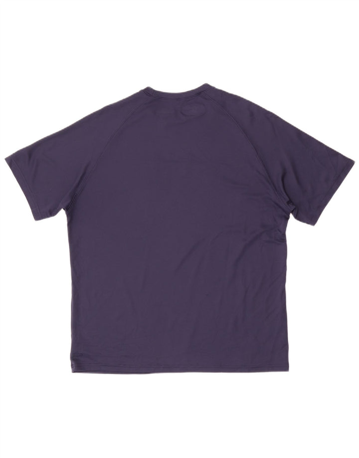 Ανδρικό γραφικό μπλουζάκι Under Armour Top Medium Navy Blue Polyester