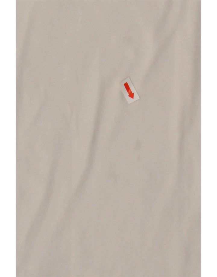 Ellesse Γυναικείο T-Shirt Top UK 10 Small White Βαμβακερό