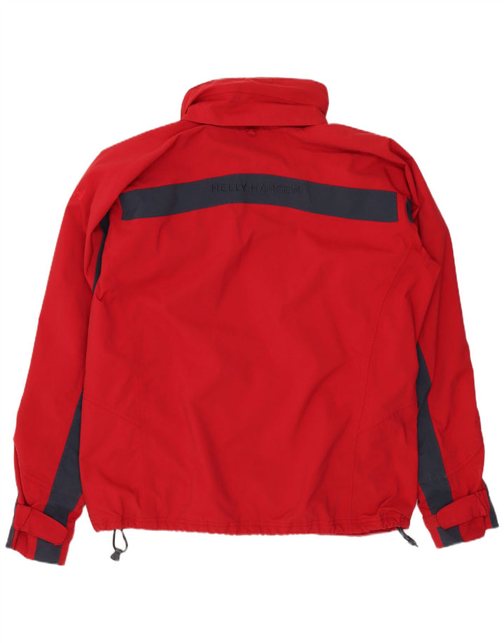 HELLY HANSEN Ανδρικό τζάκετ αντιανεμικό UK 38 Medium Red Colorblock Nylon