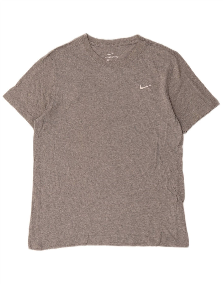 Ανδρικό μπλουζάκι Nike, μεσαίο βαμβακερό γκρι