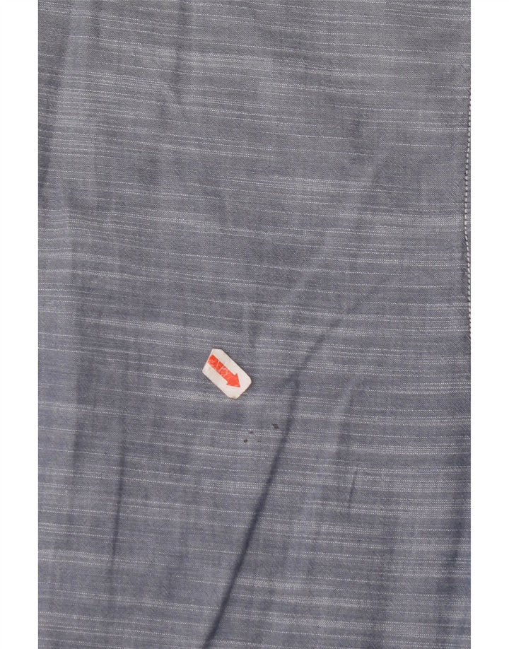 Ανδρικό κοντομάνικο πουκάμισο κανονικής εφαρμογής LEE 2XL μπλε βαμβακερό