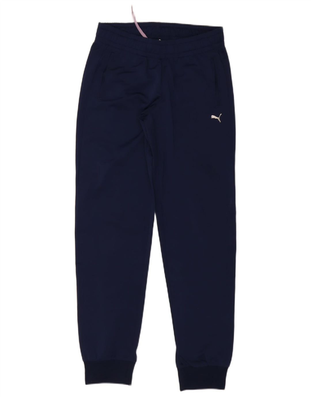 Puma γυναικεία αθλητική φόρμα παντελόνι Joggers UK 10 Small Navy Blue Polyester