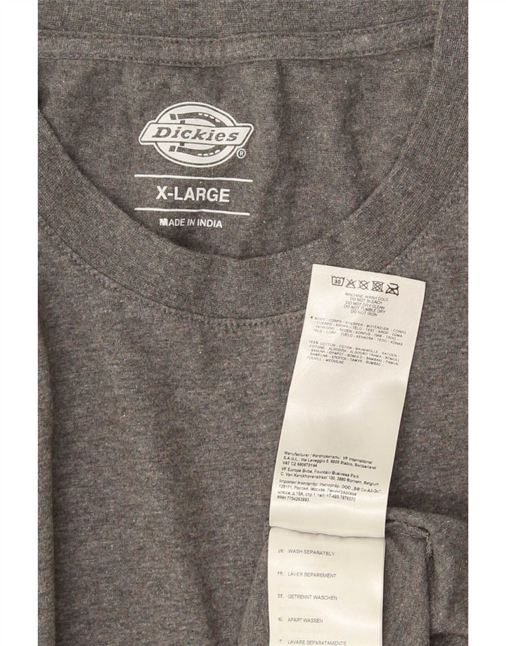 Ανδρικό T-Shirt Dickies Top XL Γκρι βαμβακερό