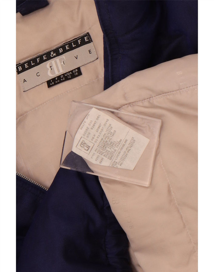 Γυναικείο μπουφάν Belfe & Belfe UK 18 XL Navy Blue Polyester