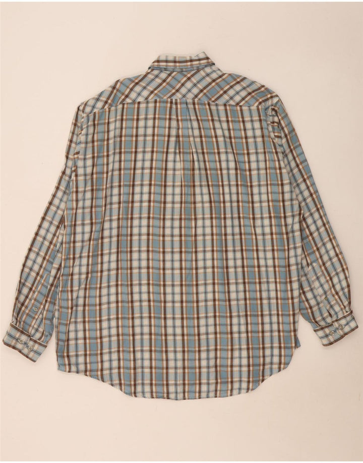 Ανδρικό φανελένιο πουκάμισο Marlboro Classics 2XL Blue Check Cotton