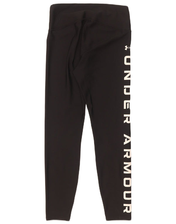 Under Armour Γυναικεία Heat Gear Graphic κολάν UK 12 Medium Black