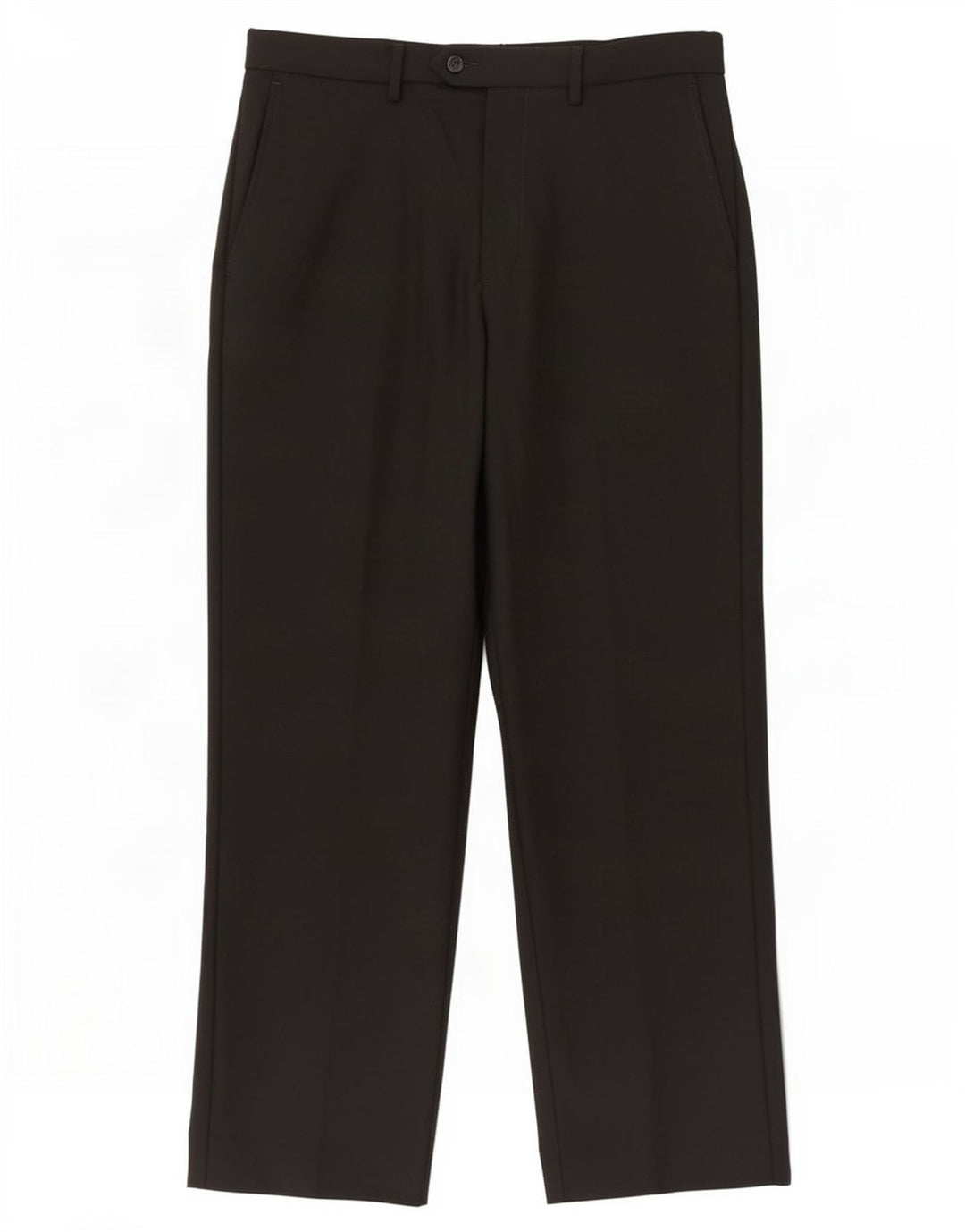 Ανδρικό καθημερινό παντελόνι Marks & Spencer Tailored Fit W34 L31 μαύρο πολυεστέρα