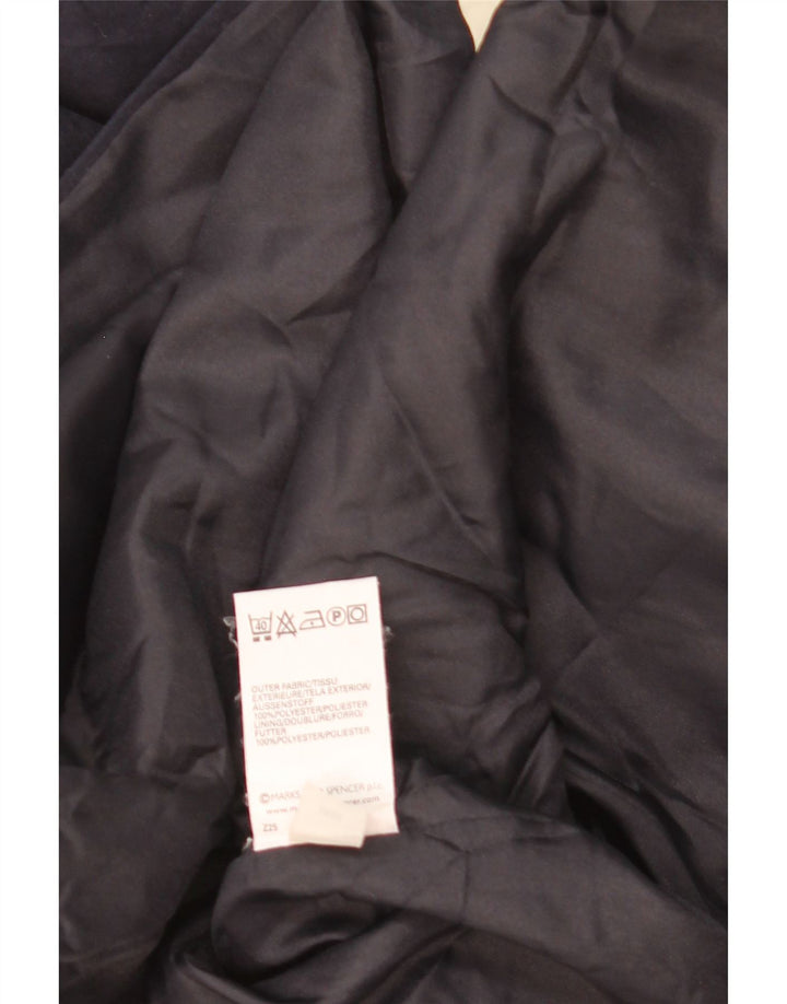 Marks & Spencer Γυναικείο Utility Jacket UK 20 2XL Navy Blue Polyester