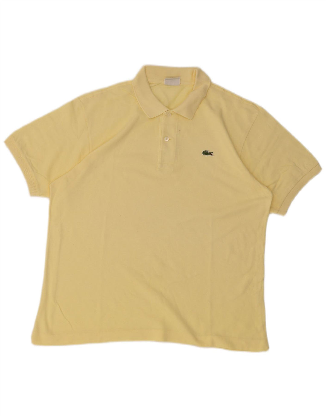 Ανδρικό πουκάμισο πόλο Lacoste, μέγεθος 5, μεγάλο κίτρινο