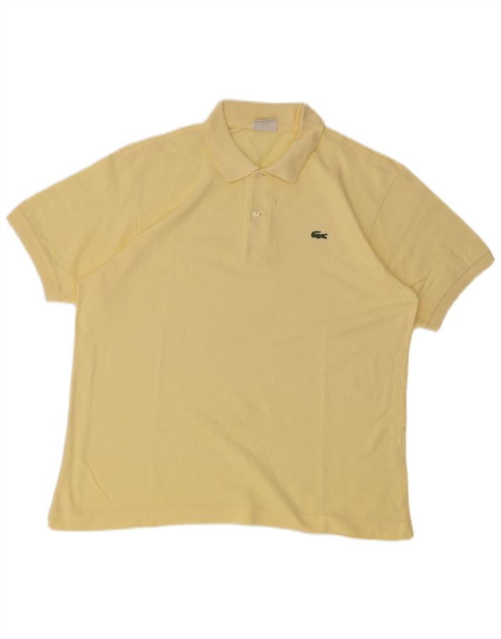 Ανδρικό πουκάμισο πόλο Lacoste, μέγεθος 5, μεγάλο κίτρινο