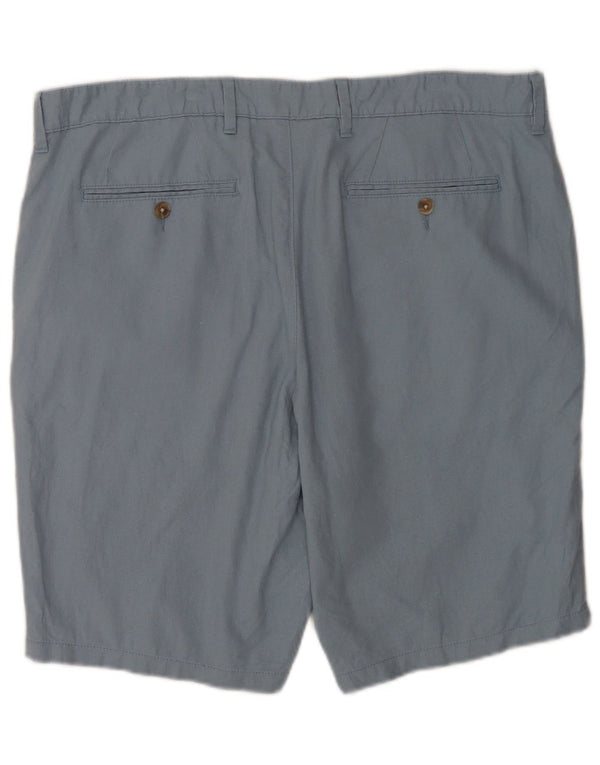 Ανδρικό σορτς Chino Marks & Spencer W40 XL Μπλε λινό